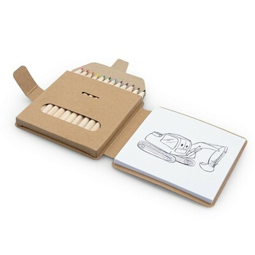 Set de coloriage, crayons de couleur | Alondra