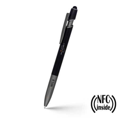 Stylo à bille avec puce NFC | Teagan