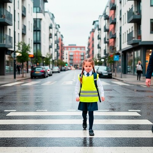 Gilet réfléchissant pour enfants | Nestana thumbnail 9