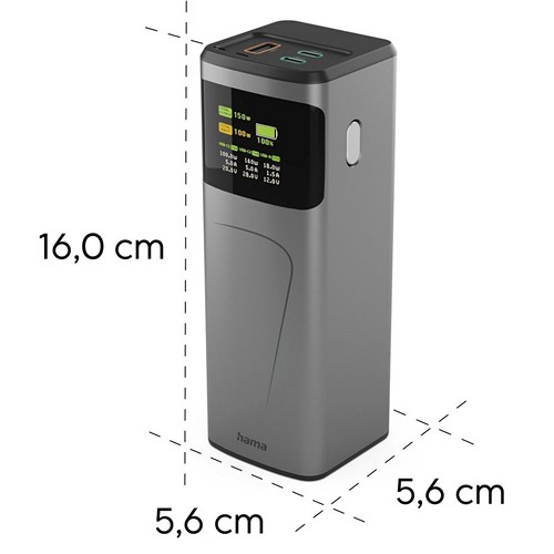 Power Bank 24000 mAh Hama High Power 150W