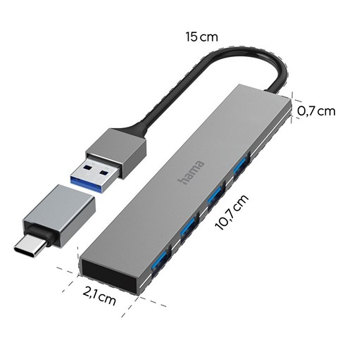 Hub USB, USB-C Hama thumbnail 5