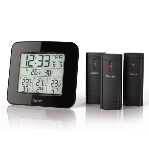 Station météo avec 3 capteurs Hama Trio