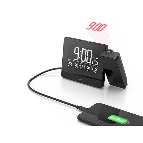 Réveil avec projecteur Hama Plus Charge thumbnail 6