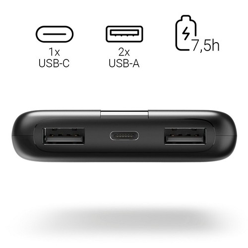 Power Bank 10000 mAh Hama Power Pack Performance thumbnail 9