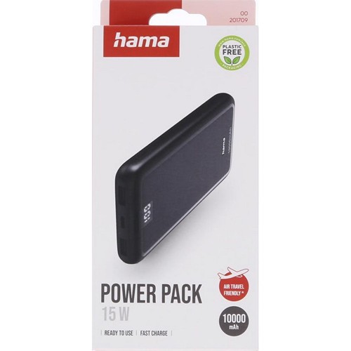 Power Bank 10000 mAh Hama Power Pack Performance thumbnail 10