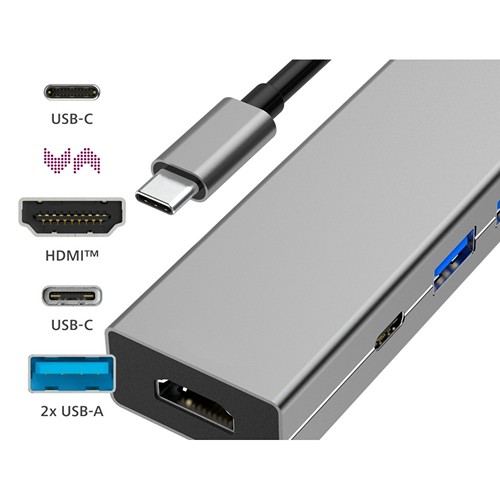 Hub USB, USB-C, HDMI Hama thumbnail 4
