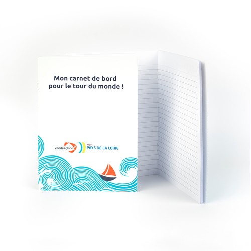 Carnet A5 recyclé français - 1