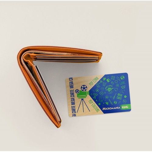 Carte de fidélité en bois Woodfid imprimée - 4