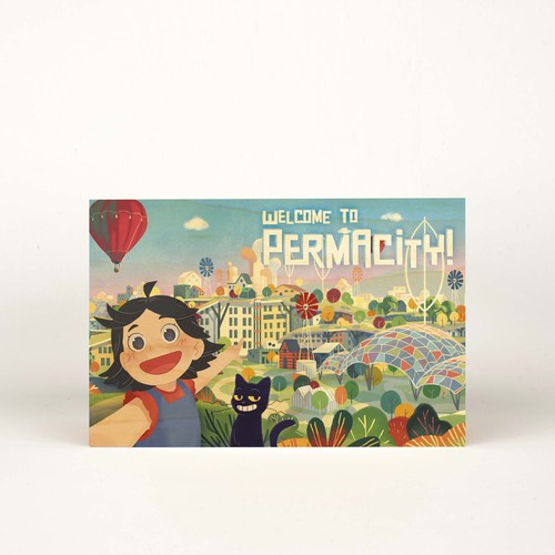Carte en bois rectangulaire - 3