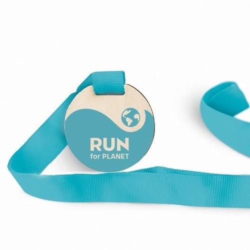 Médaille en bois imprimée sans carte - 1
