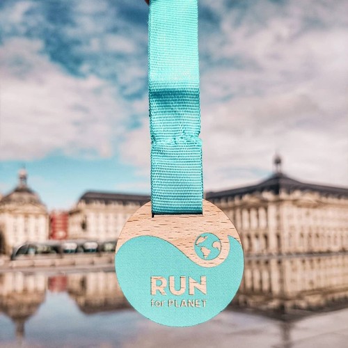 Médaille en bois imprimée sans carte - 2