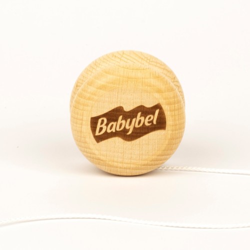 Yoyo en bois gravé - 1