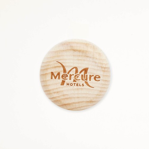 Yoyo en bois gravé - 2