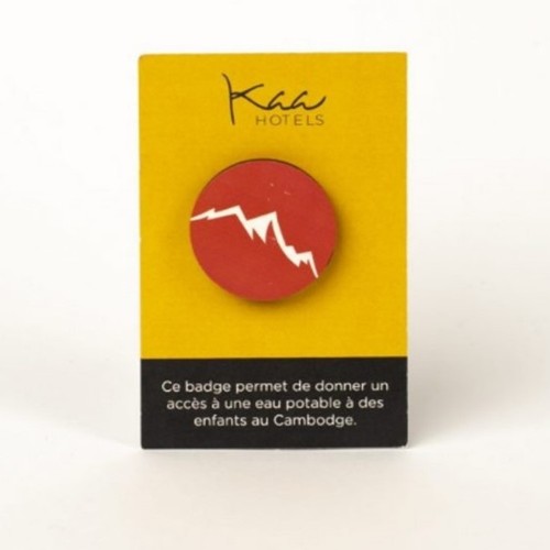 Badge Tourond broche taille M imprimé avec carte thumbnail 4