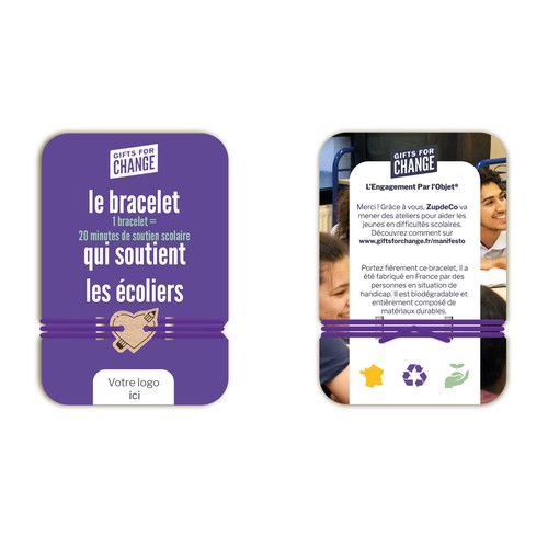 Bracelet Manifesto Soutien Scolaire - 3