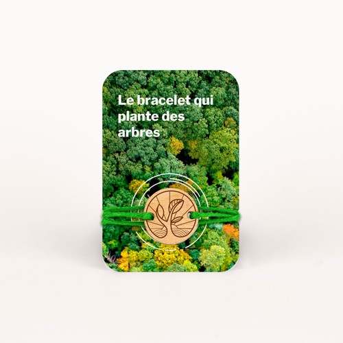 Bracelet Agir Arbre (verso vierge) - 1