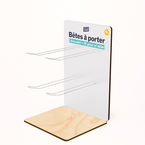 Présentoir à 4 broches - 1