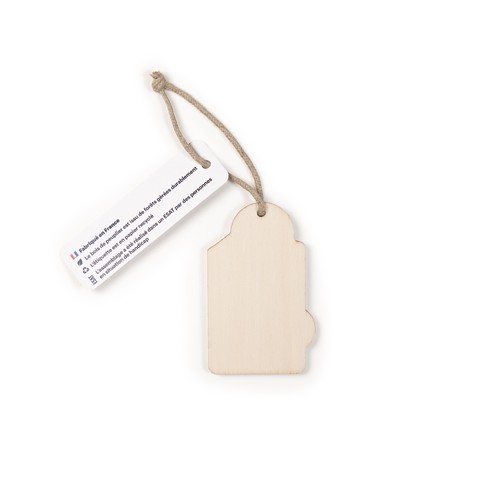 Porte-clés sur mesure grand format imprimé avec anneau, lien et carte - 3