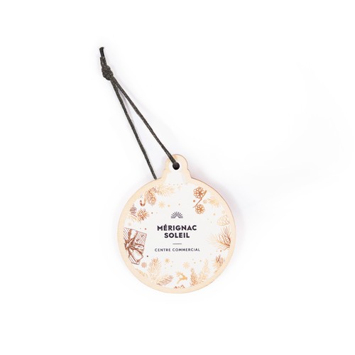 Décoration de sapin sur mesure Yu imprimée sans carte - 1