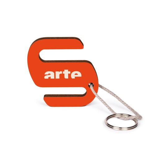 Porte-clés support de téléphone imprimé, avec anneau et lien, sans carte - 1