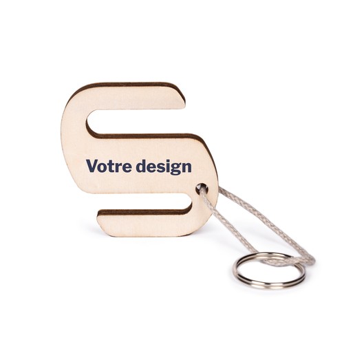 Porte-clés support de téléphone imprimé, avec anneau et lien, sans carte thumbnail 7