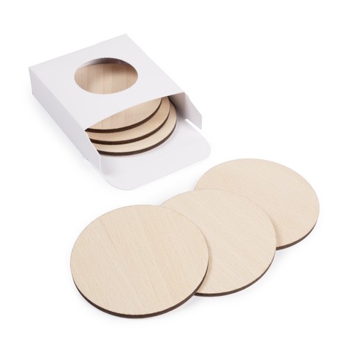Lot de 6 sous-verres Kupof ronds imprimés thumbnail 4