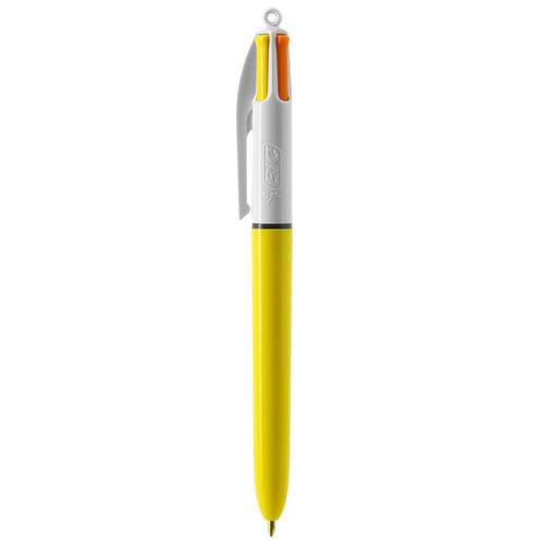 BIC® 4 Couleurs Sun ballpen + Lanyard - 4