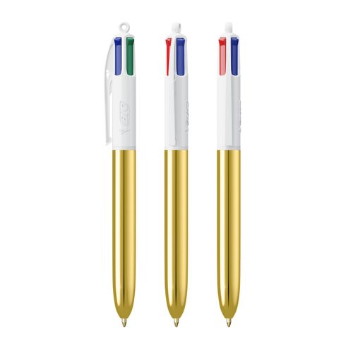 BIC® 4 Couleurs Shine bille