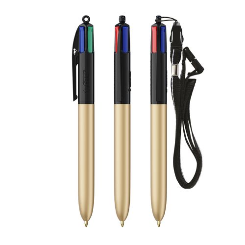 BIC® 4 Colours Glacé with Lanyard - 2