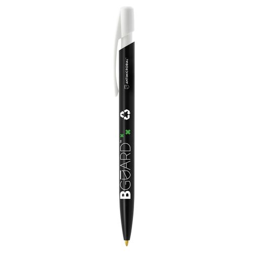 Stylo bille BIC® Media Clic BGUARD™ Antimicrobial Ecolutions® Logo Antimicrobial - 3
