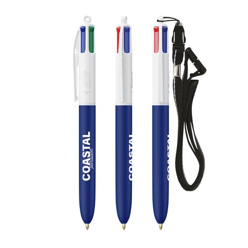 BIC® 4 Couleurs Soft with Lanyard - 1