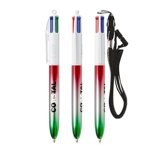 BIC® 4 Colours® Flags Collection + lanyard - 3