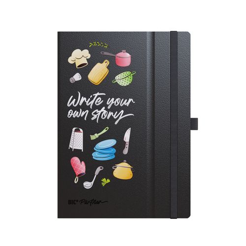 BIC® Partner A5 Hard Cover, Vêtement professionnel, Objets publicitaires, selection pro, Origine France, textile