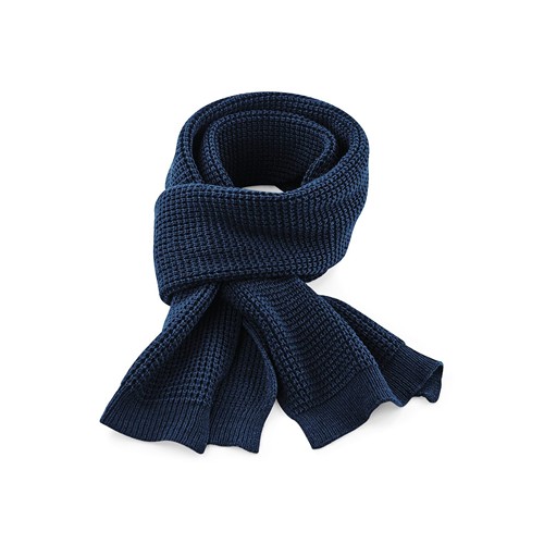 Classic Waffle Knit Scarf