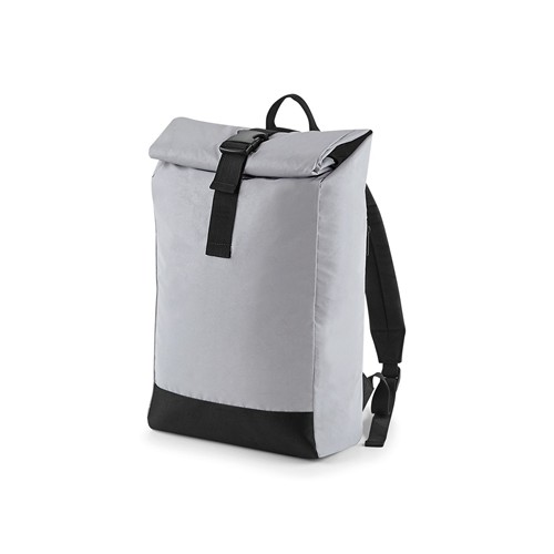 Reflective Roll-Top Backpack