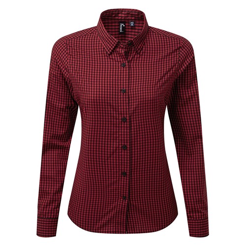 'Maxton' Check - Women's Long Sleeve Shirt