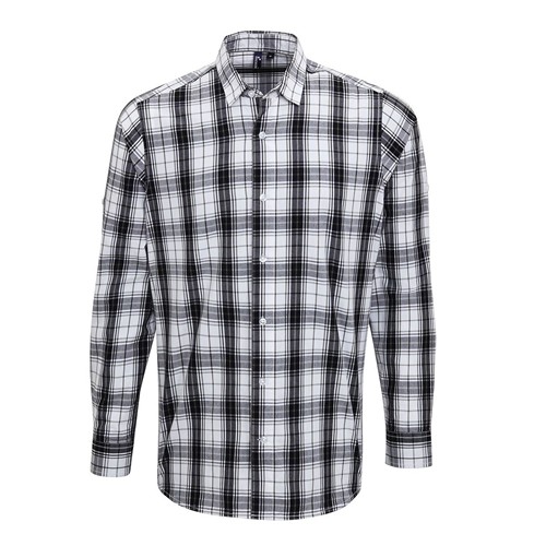 Men's Long Sleeve 'Ginmill' Check Shirt