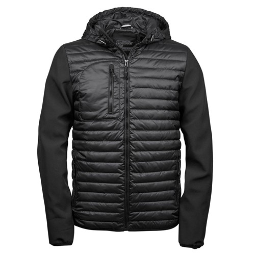 Hooded Crossover Jacket