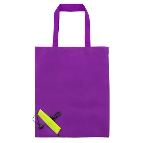 SAC SHOPPING PLIABLE AUBERGINE