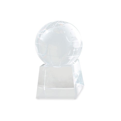 TROPHÉE GLOBE EN VERRE "SPHERA"
