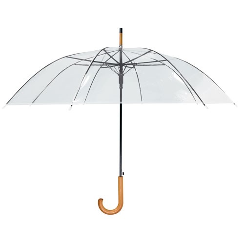 PARAPLUIE AUTOMATIQUE TRANSPARENT "TV"