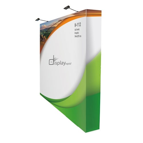 POP UP VELCRO 4X3 CON TROLLEY 