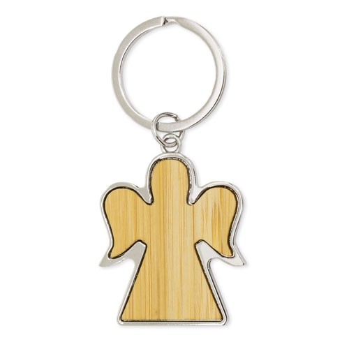 PORTE-CLÉS EN BAMBOU "ANGELICAL"
