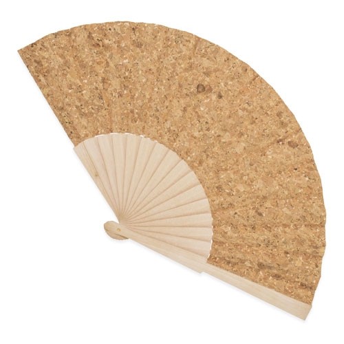 ÉVENTAIL EN LIÈGE "NATUR"