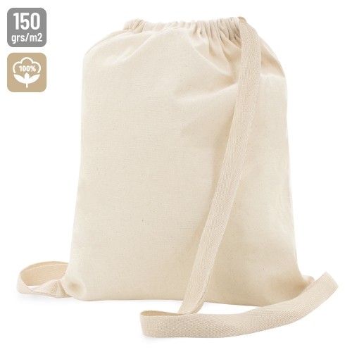 SAC À DOS 100% COTON AVEC ANSES CONFORT "REST"