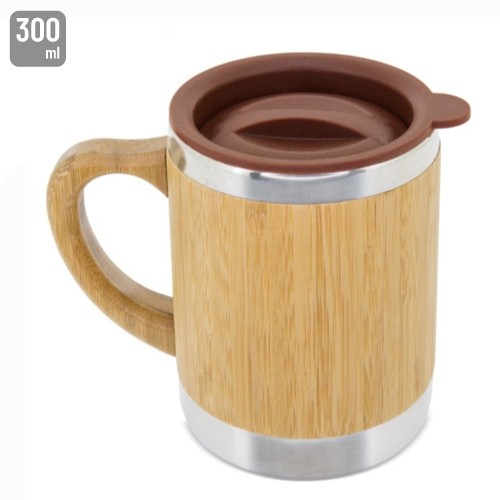 TASSE THERMO EN BAMBOU " BRUNÉI "
