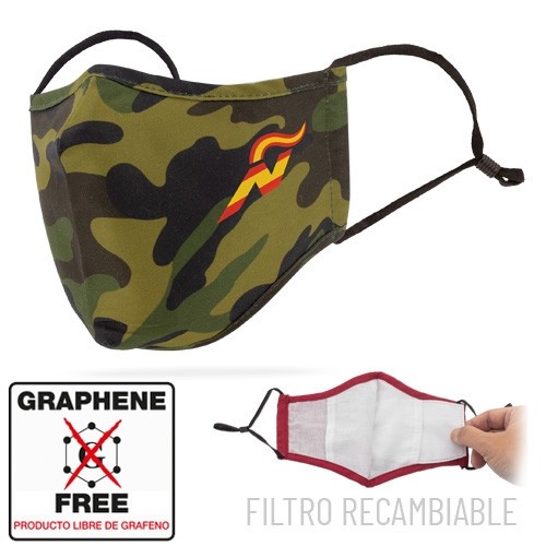 MASQUE AVEC FILTRE RÉUTILISABLE GRAND CONFORT