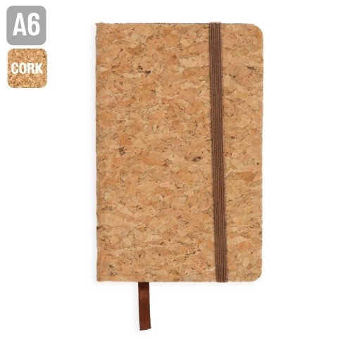 BLOC NOTES EN LIÈGE NATUREL "BACOA"