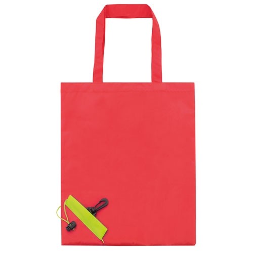 SAC SHOPPING PLIABLE FRAISE