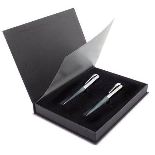 SET STYLO + PLUME "FERRARA" PIERRE CARDIN